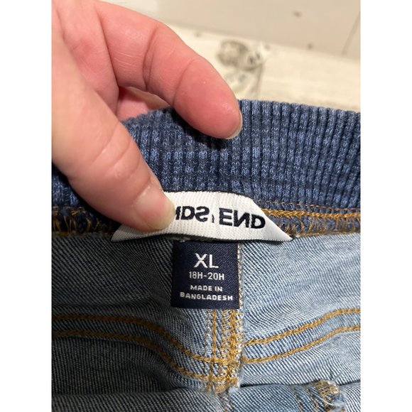 Lands End woman’s draw string boot cut jeans size XL. - Picture 6 of 8